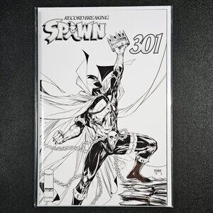 Spawn 301i (2019) - Variant Todd McFarlane Black & White Edition